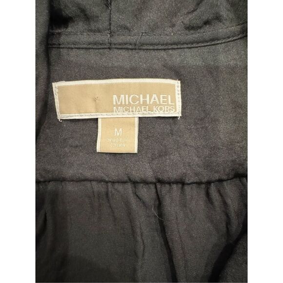 MICHAEL Michael Kors Sleeveless Cowl Neck Blouse in Black Size Medium - Picture 3 of 5